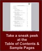 How to Give a Spanking Table of Contents & Sample Pages